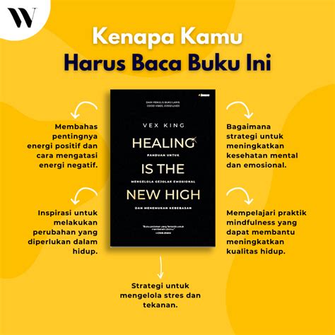 Jual Buku Self Help Healing Is The New High By Vex King Terbaik