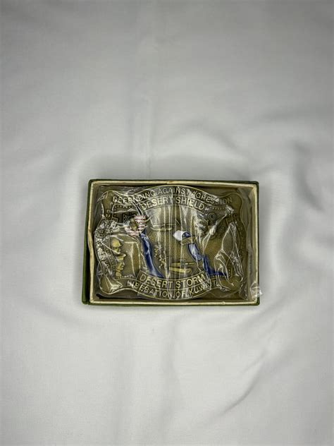 US Army Desert Storm Belt Buckle