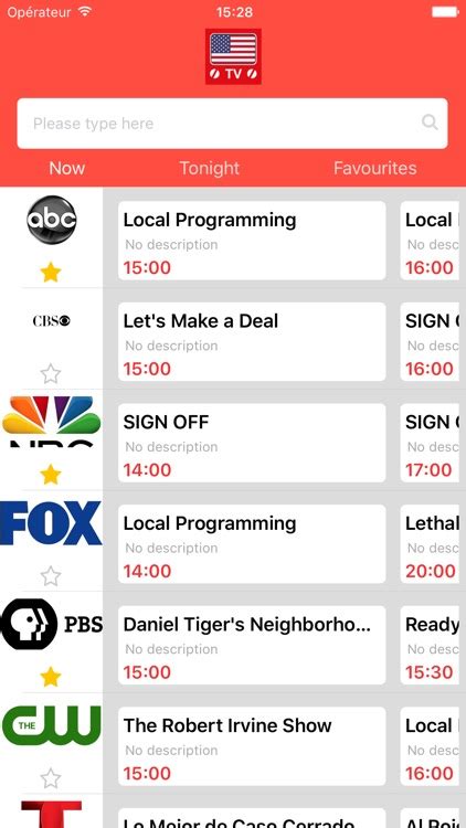 US American TV Listings (USA) by Fou Furieux