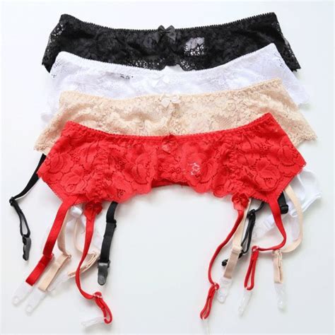 Intimates Sexy Lingerie Lace Garter Belt For Stockings Suspender Belt Women Best Crossdress