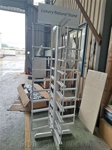 Mosaic Board Metal Display Stand Racks From China Stonecontact