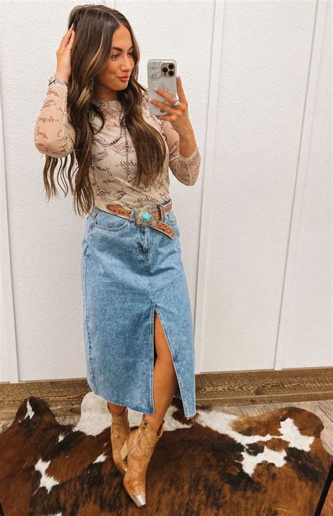 Neutral Babe Howdy Sheer Top In Western Wear Outfits Western Outfits Women Western