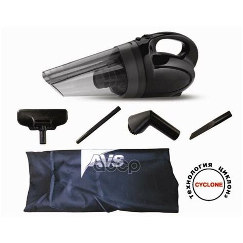 Купить Пылесос Автомобильный 150w (12v) "Avs" Turbo-1011 (4 Насадки ...