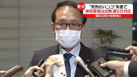 “死刑のハンコ”失言めぐり葉梨法相“更迭” 岸田首相が異例の対応も（2022年11月11日掲載）｜日テレnews Nnn