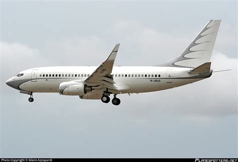 M Urus Global Jet Luxembourg Boeing Gc Wl Bbj Photo By Glenn