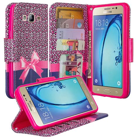 Galaxy On5 Case For Samsung Galaxy On5 Wallet Case Wrist Strap Flip