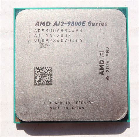 AMD A12-Series A12-9800E 4x 3,1GHz AM4 TDP 35W - 13809379166 ...