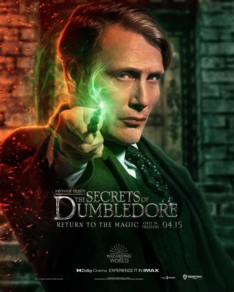 Fantastik Canavarlar Dumbledore un Sırları ndan Karakter Posterleri