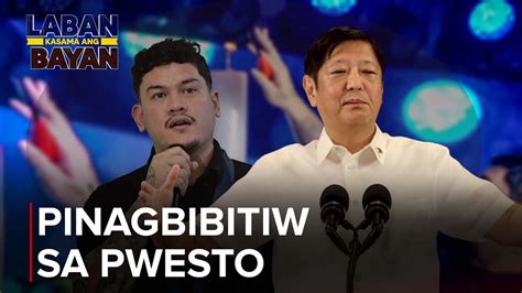 Mayor Baste Duterte Pinagbibitiw Sa Pwesto Si PBBM FPRRD May