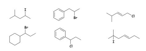 Solved Classify The Following Alkyl Halides As Primary Chegg