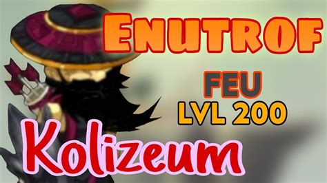 Presentation Enutrof Feu Lvl Kolizeum Dofus Touch Youtube