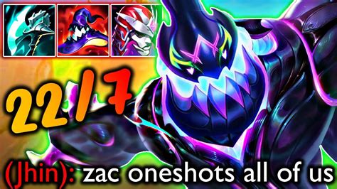 Full Ap Zac Is Broken In Season Come On Riot Youtube