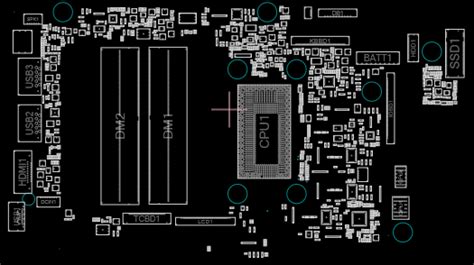 DELL INSPIRON 17 7779 WISTRON STARLORD13 B 15264 1 BOARDVIEW For 4 42