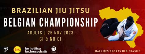 Belgian Championship Bjj Gi No Gi Adult Championnat De Belgique Jjb