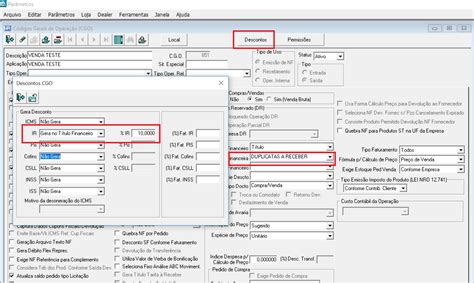 Varejo Supermercados Vendas Como Gerar Desconto De Ir No T Tulo