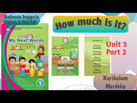 Menanyakan Harga Dalam Bahasa Inggris Kelas Sd Kurikulum Merdeka