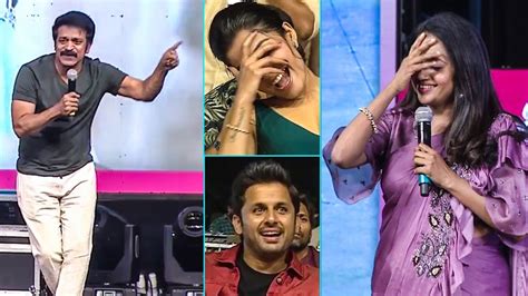 Actor Brahmaji Hilarious Fun With Anchor Suma Bheeshma Pre Release