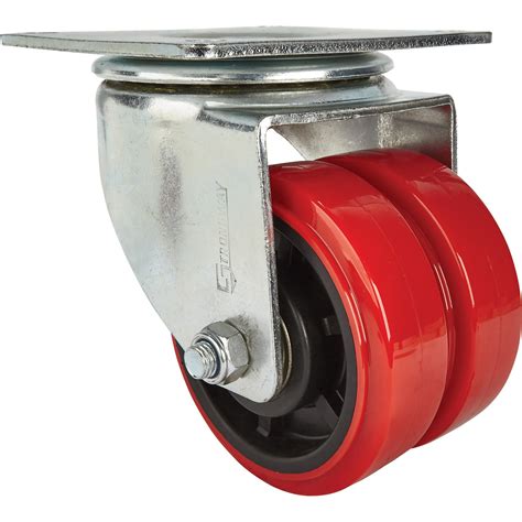 Strongway In Swivel Heavy Duty Dual Wheel Caster Lb Capacity