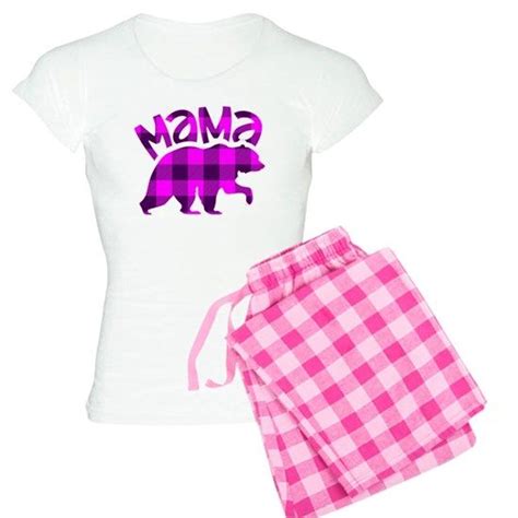 Mama Bear Womens Pajama Set Womens Dark Pajamas Cafepress Short