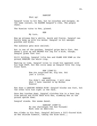 Street Fighter Movie Transcript