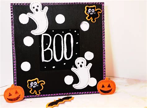 Unleash Your Creativity: Fun Halloween Picture Frame Art DIY : 6 Steps
