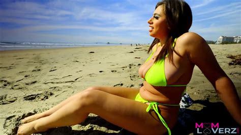 Nasty Milf Ella Knox Gets More Than Sand In Her Crack