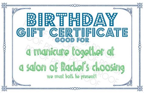 FREE 4+ Sample Birthday Gift Certificate Templates in PSD