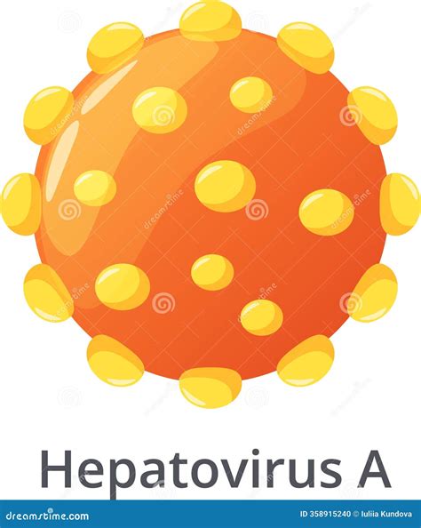 Hepatitis. Inflammation Of The Liver Tissue Vector Illustration