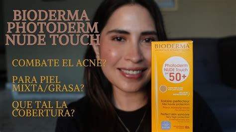 Bioderma Photoderm Nude Touch Spf Youtube