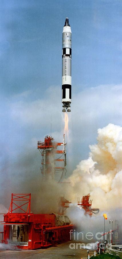 Gemini 8 Mission Launch Photograph by Msfc/nasa/science Photo Library