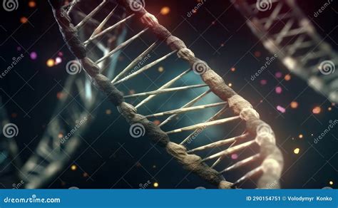 Illustrating The Building Blocks Of Life The Power Of Dna Generative