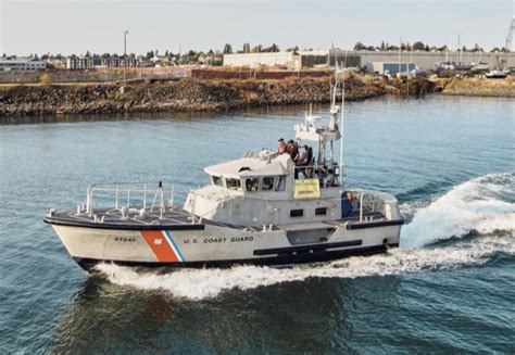 Birdon America Delivers First Refurbished Lifeboat To Coast Guard