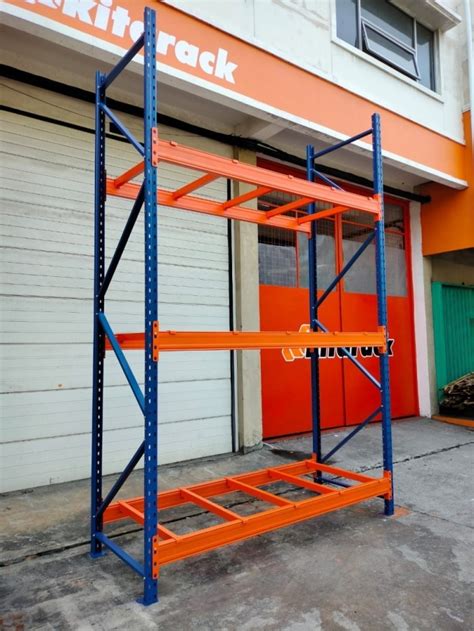 Jual Rak Palet 3 Ton Kitarack Pallet Rack Heavy Duty Panjang 27 Meter