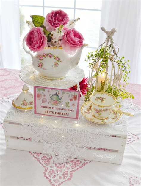 Tea Party Birthday Party Ideas