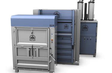 The Operation Of A Cardboard Baler