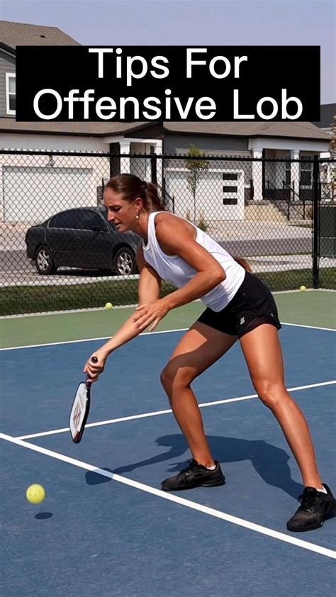 Tips For Offensive Lob Callie Smith Professional Pickleball Player In