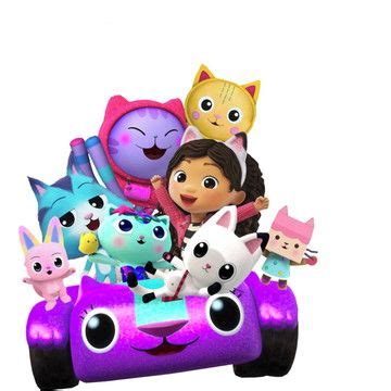Gatos Da Gabby Personagens - Personagens Casa Magica Da Gabby Png