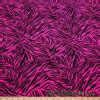 Tropical Leaves Print On Hot Pink Swimsuit Nylon Spandex Fabric By The Yard Flukyfabrics