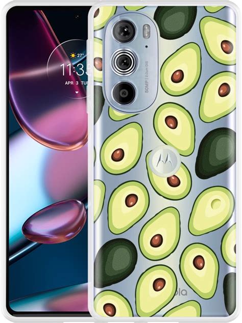 Cazy Hoesje Geschikt Voor Motorola Edge 30 Pro Avocado S Bol