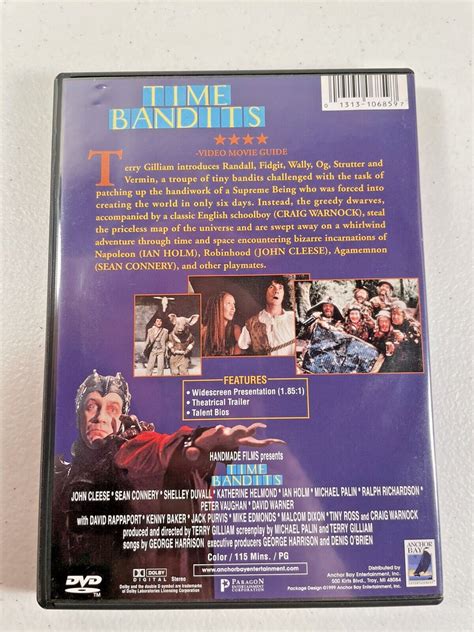 Time Bandits DVD Widescreen Sean Connery John Cleese Shelly Duvall EBay