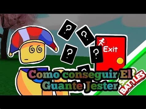 Tutorial De Como Conseguir El Guante O Mano Jester Roblox Slap