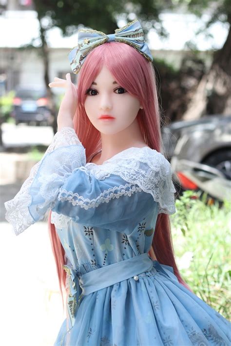 Beautiful Japanese Love Doll Cm Tall Sex Doll With Purple Hair
