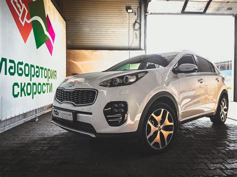 Чип-тюнинг Kia Sportage 4. Увеличение мощности и удаление катализаторов