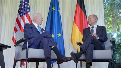 Besuch in Washington Olaf Scholz trifft US Präsident Joe Biden NOZ