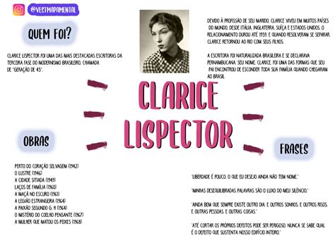 Amor Clarice Lispector Resumo - Amor Clarice Lispector Resumo - FDPLEARN