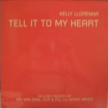 Kelly Llorenna Tell It To My Heart BLANCO Y NEGRO