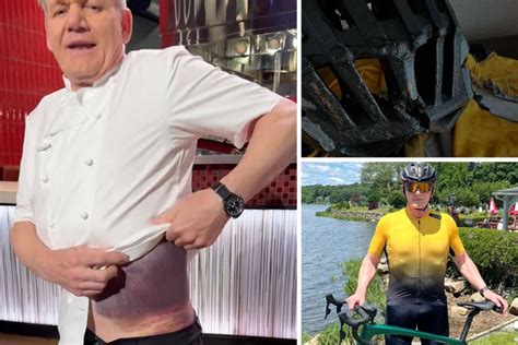 Gordon Ramsay Says Helmets Are Crucial For Cyclists No Matter How