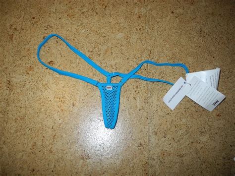 Wicked Weasel Thrills Mini Micro G String Bikini Hose Neu Xl Blue