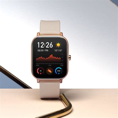 Купить Смарт-часы Amazfit GTS A1914 золотой в Москве