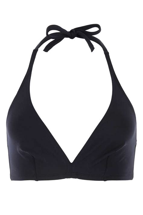 Eres Midnight Blue Stretch Nylon Bikini Top Eres
